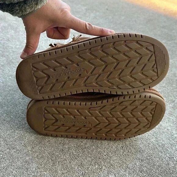 KOOLABURRA By UGG Victoria Short Chestnut Suede Women's Boots Sz 5 - Picture 10 of 10